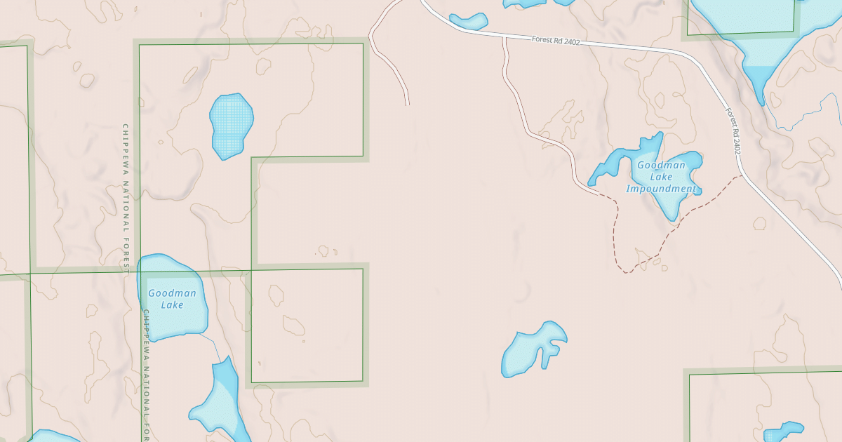 Map preview of FR 2684 SPUR A