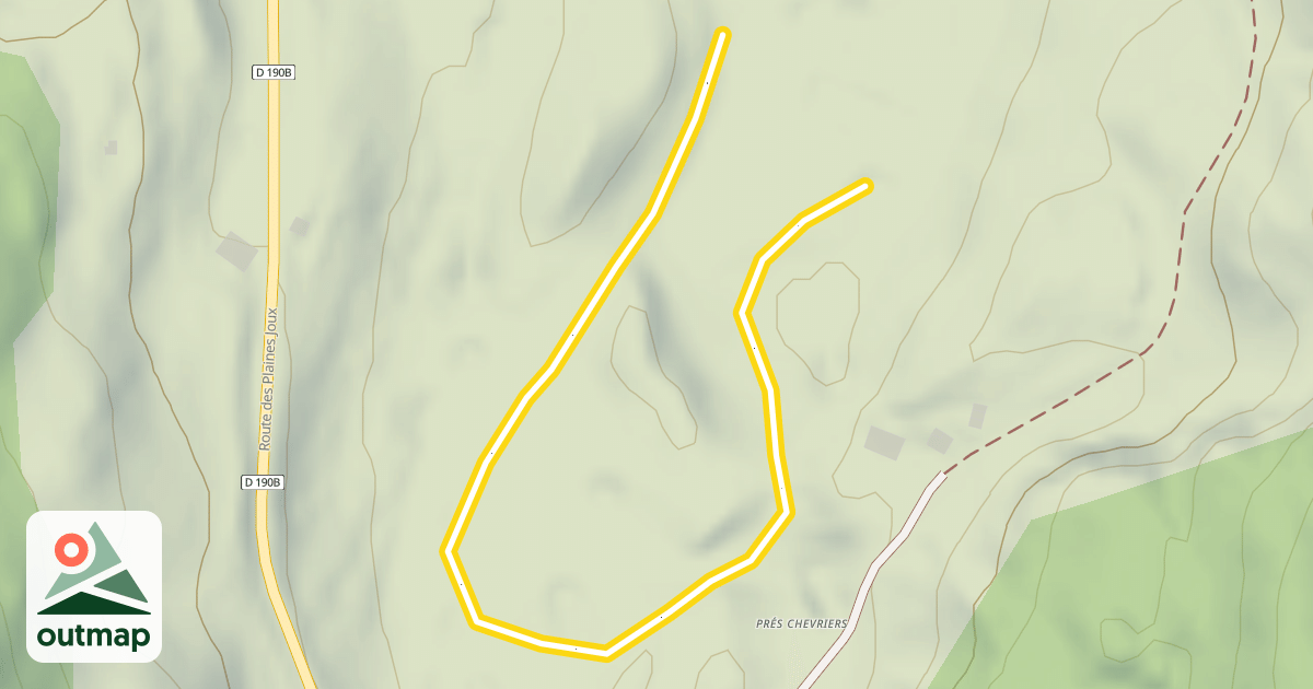 Map of La Bleue