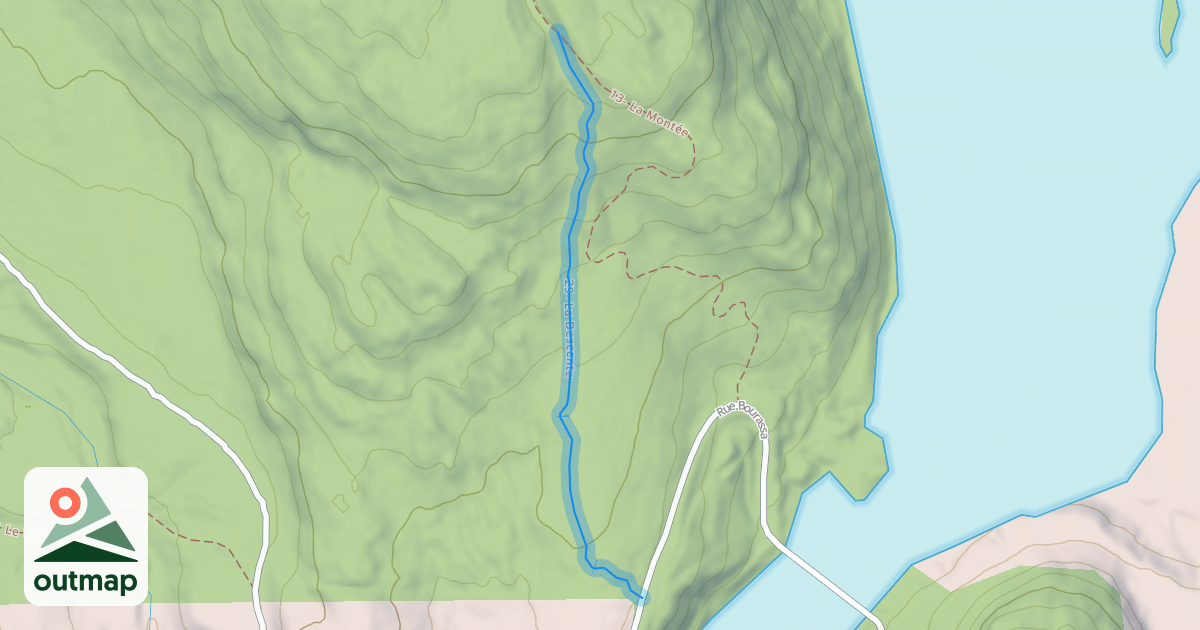 Map of 29- La Descente