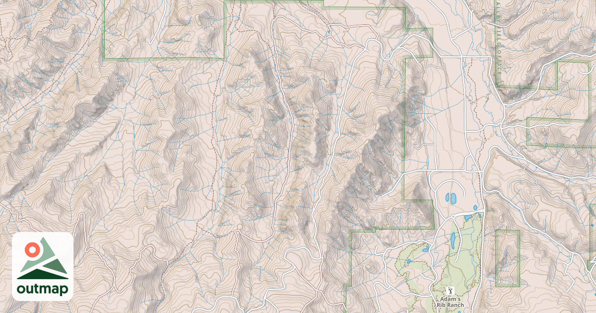 Map of BLM National GTLF Public Motorized Roads 4814ff67-3ac1-40d2-8855-2dd231b1a4f9