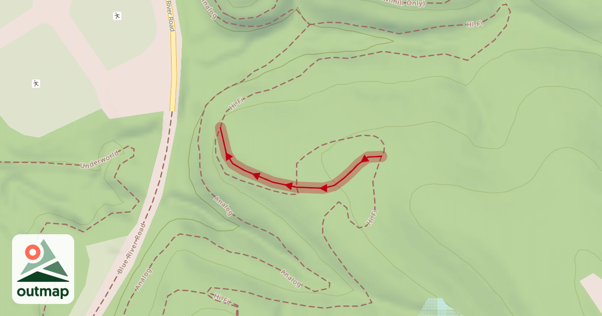 Map of Funpak (Downhill Only)