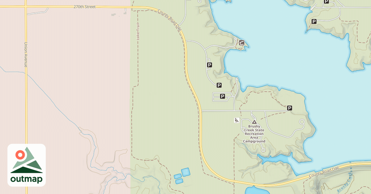 Map of Lake