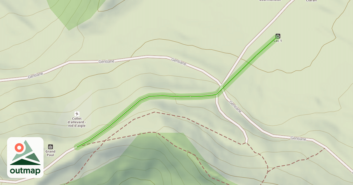 Map of Choucas