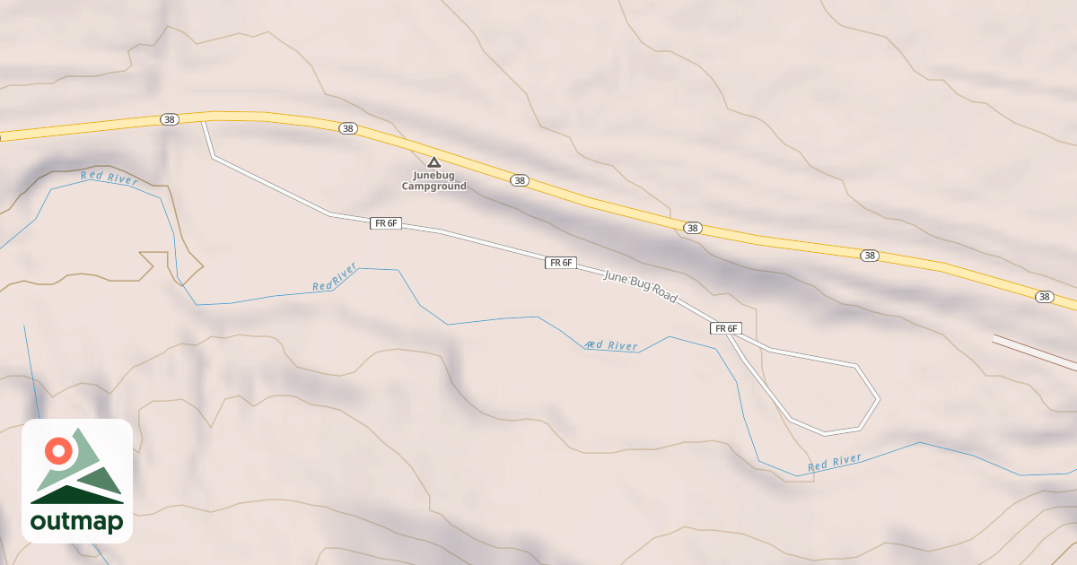Map of JUNE BUG