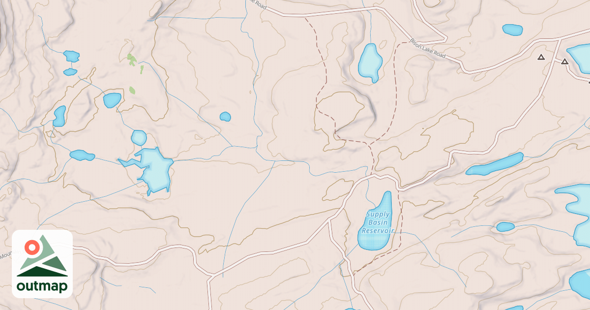 Map of BLAIR MOUNTAIN