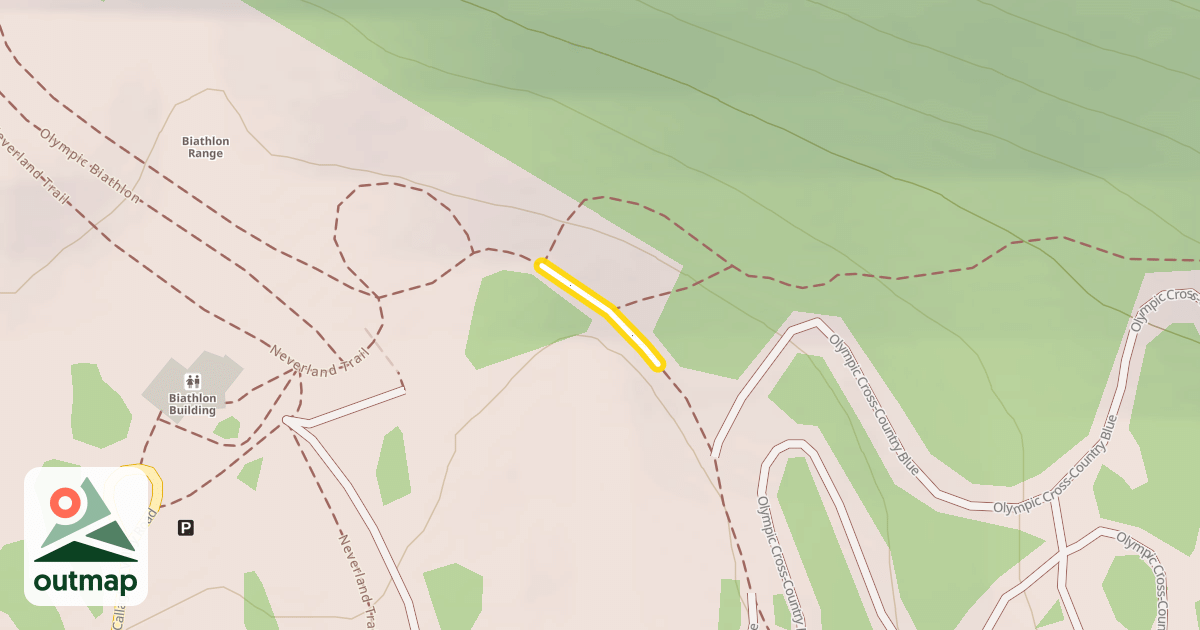 Map of Neverland Trail