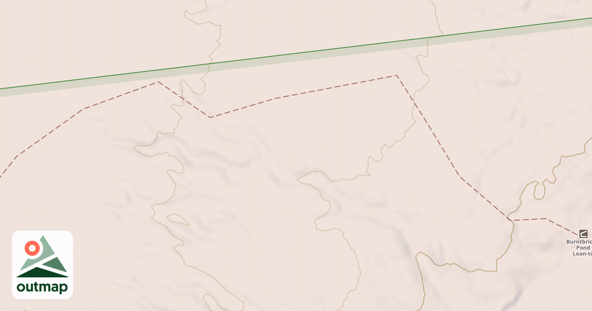 Map of Burntbridge Pond Trail