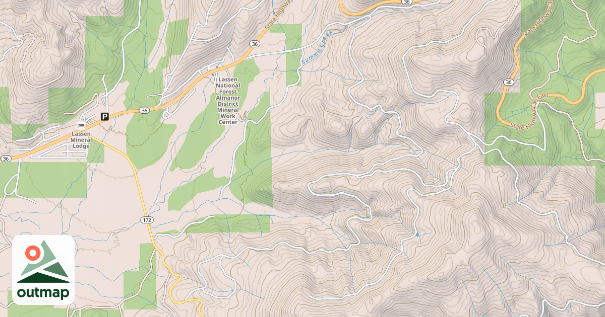 Map of BEAR WALLOW