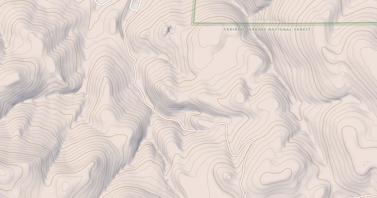 Map preview of Gravel Creek
