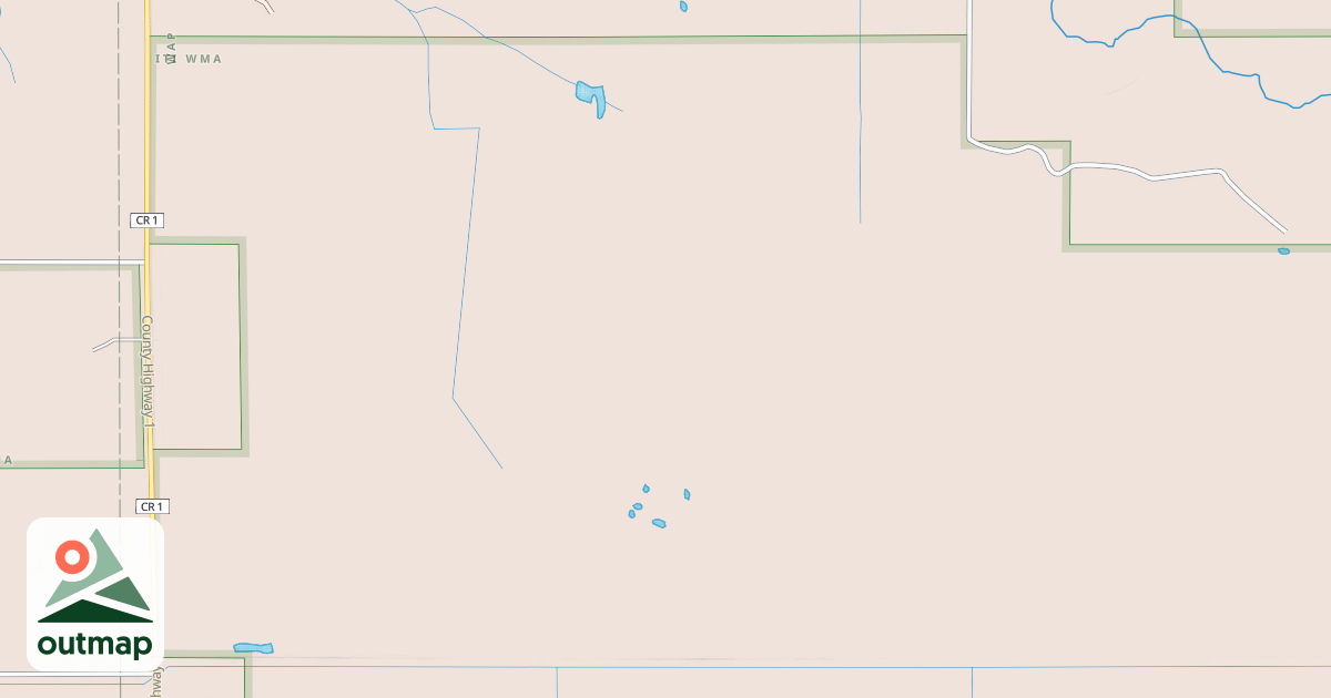 Map of Fourtown-Grygla Trail System