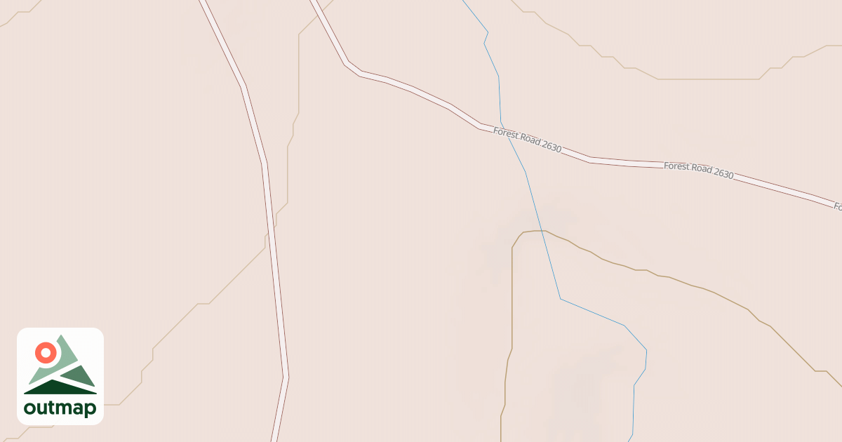 Map of USFS Motor Vehicle Use Map Roads {B7F4847B-F926-492F-86BA-88131A0CA108}