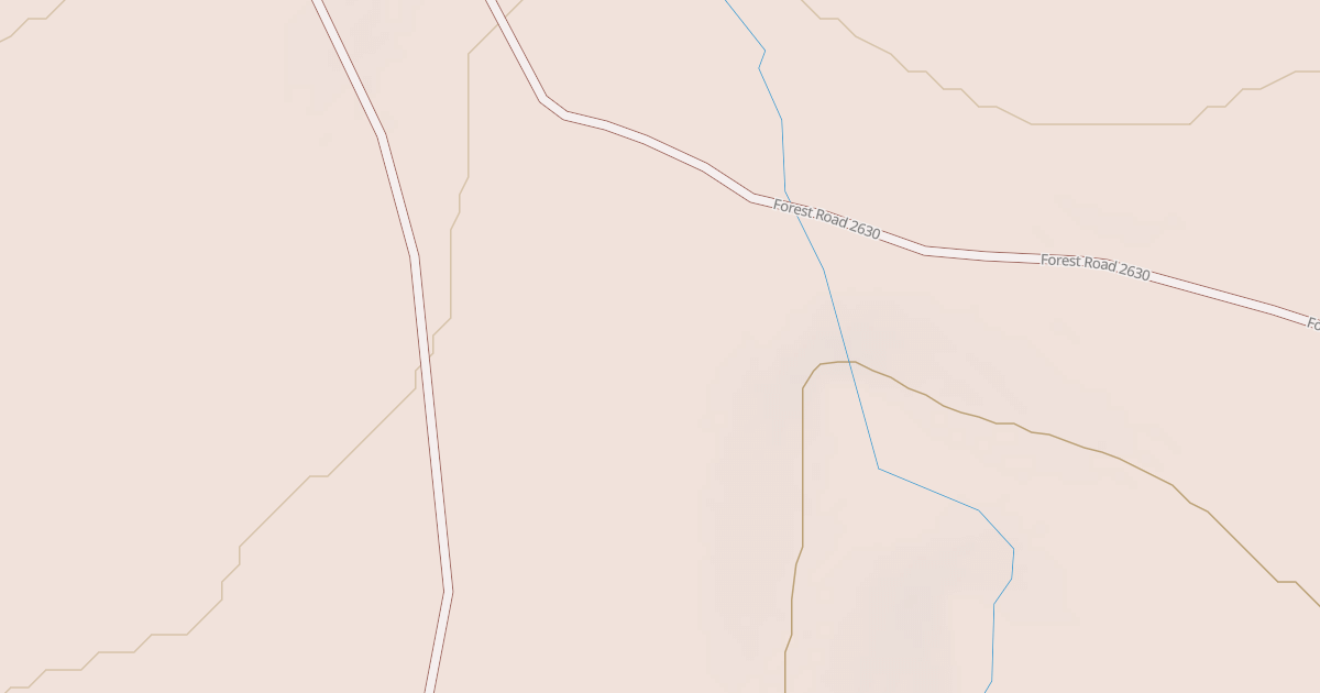 Map preview of USFS Motor Vehicle Use Map Roads {B7F4847B-F926-492F-86BA-88131A0CA108}