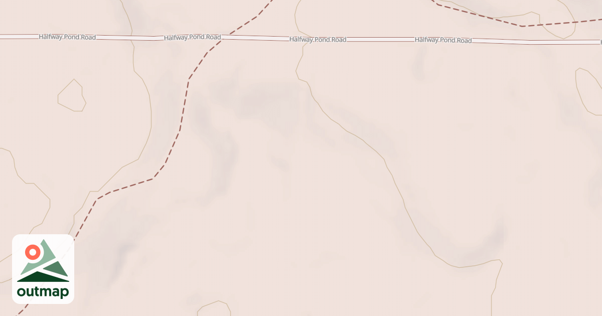 Map of Halfway Pond Road