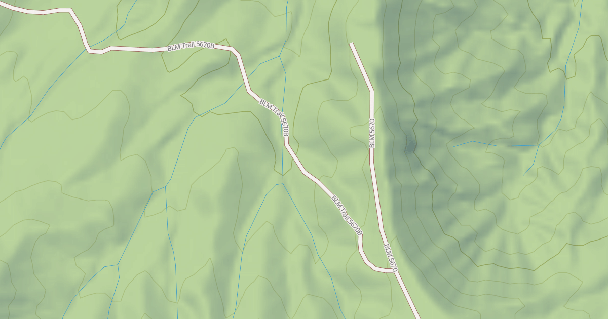 Map preview of Blm T5670b