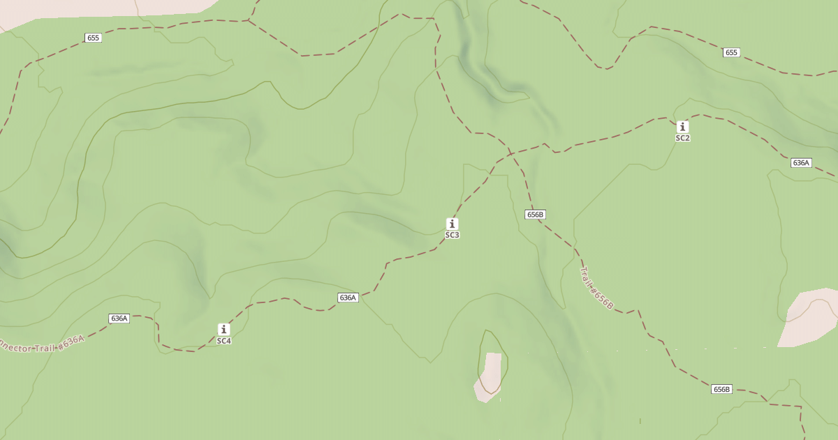 Map preview of USFS National Forest System Roads {333AA75F-10D7-4629-B18A-F6AEB3ADB389}