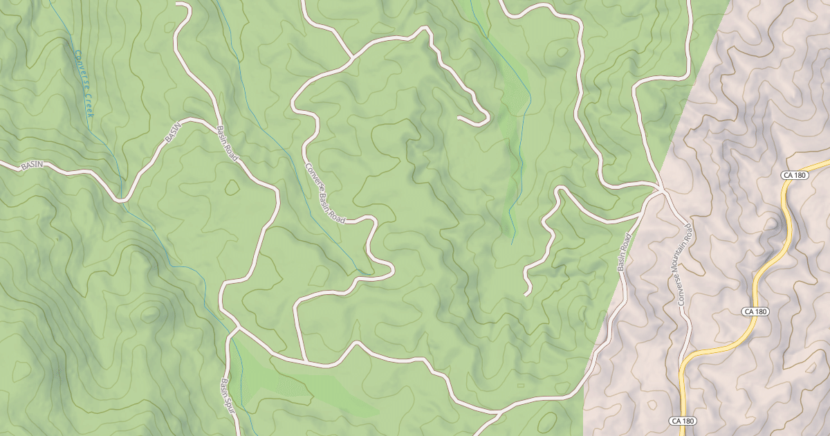 Map preview of BASIN