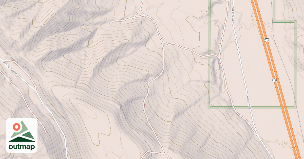 Map of BEACON HILL