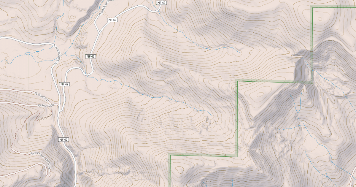 Map preview of LITTLE LAKE T.S. FY 90