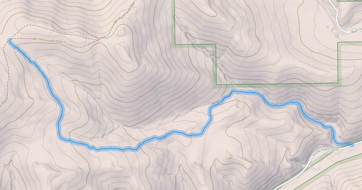 Map preview of Show-Me-The-Horse Trail