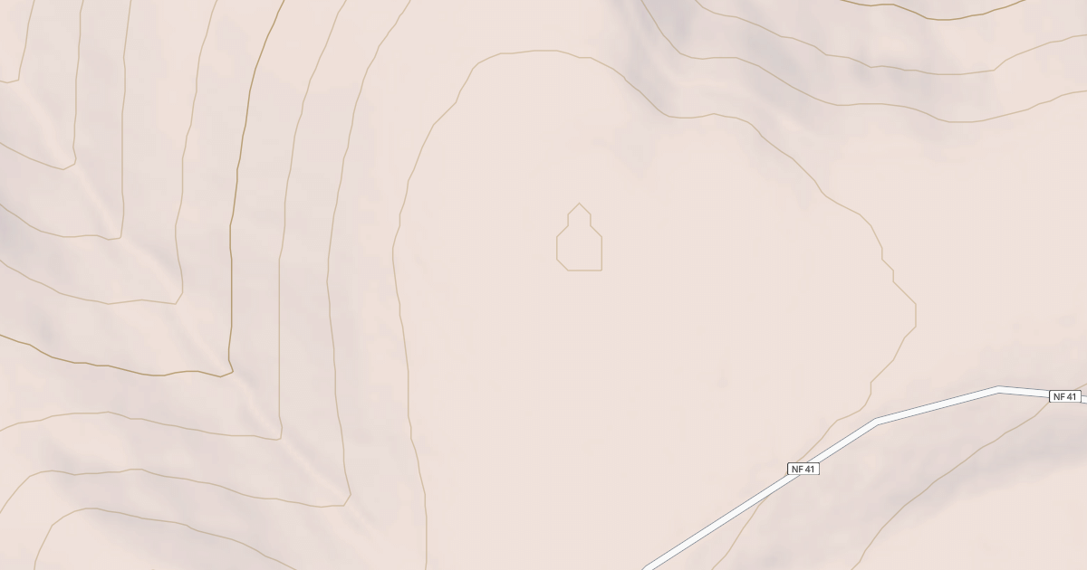 Map preview of USFS National Forest System Roads {332C452A-D3C2-4AF9-BFA2-F77973F6D165}