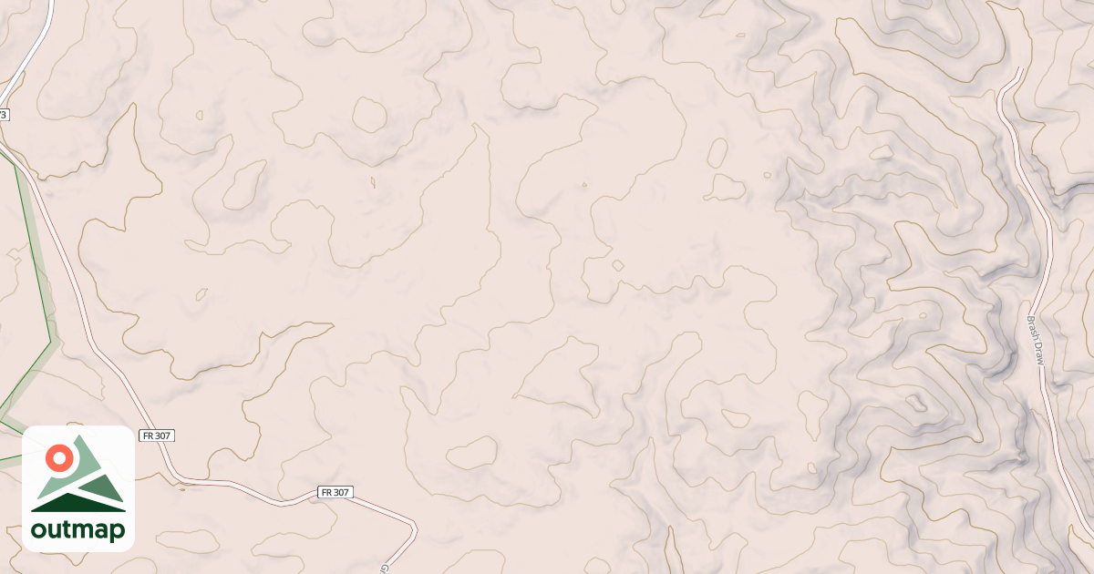 Map of GRIFFIS CANYON BR 1D