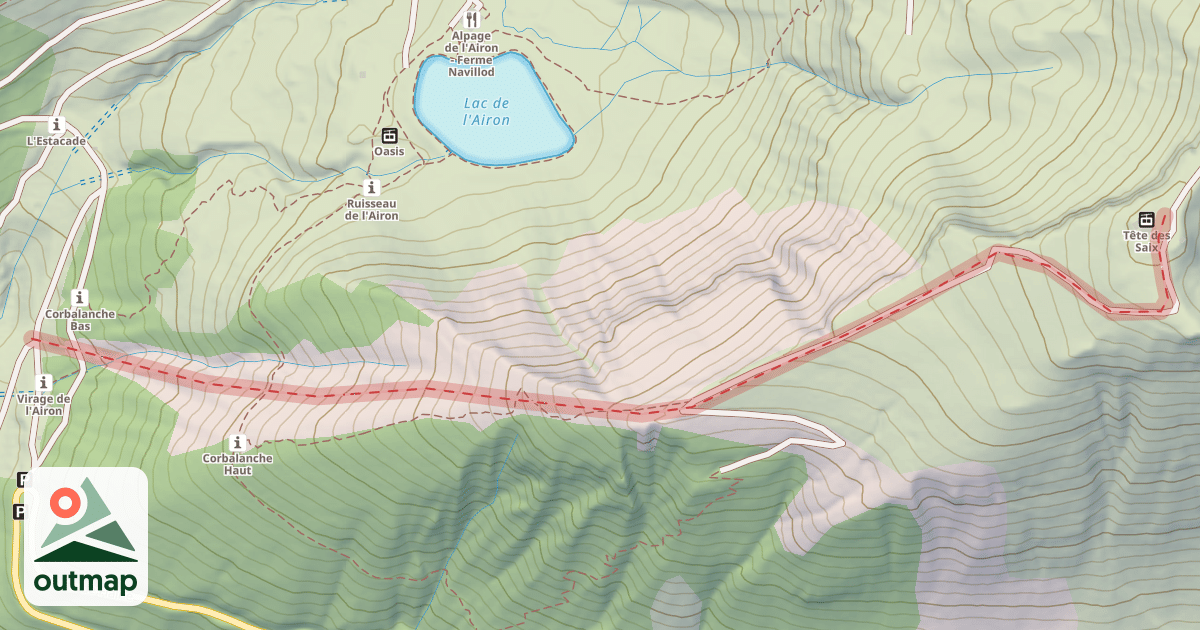 Map of Corbalanche