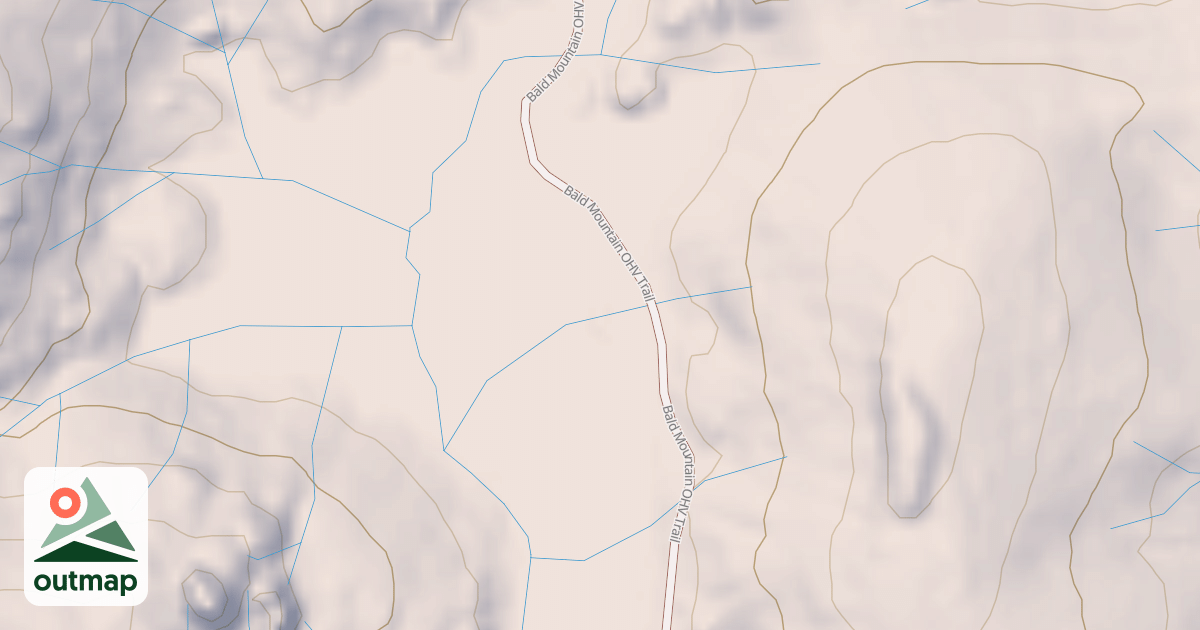 Map of Bald Mountain T22