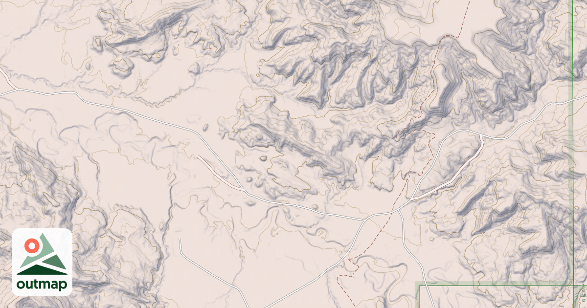 Map of (FDR) BENNETT CREEK