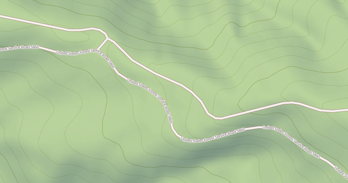 Map preview of USFS Motor Vehicle Use Map Roads {1F6E6BB0-1507-4813-8497-10E863DA46D4}