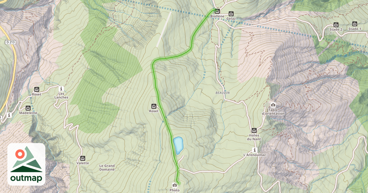 Map of Arenouillaz