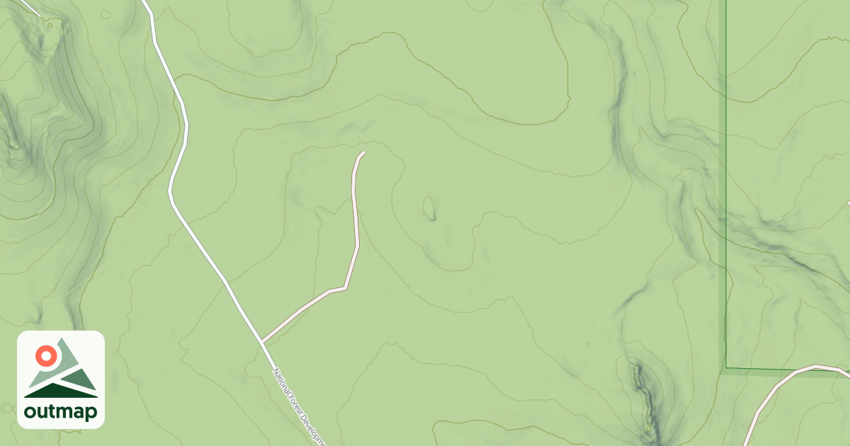 Map of 2516S JUNGLE SPRINGS