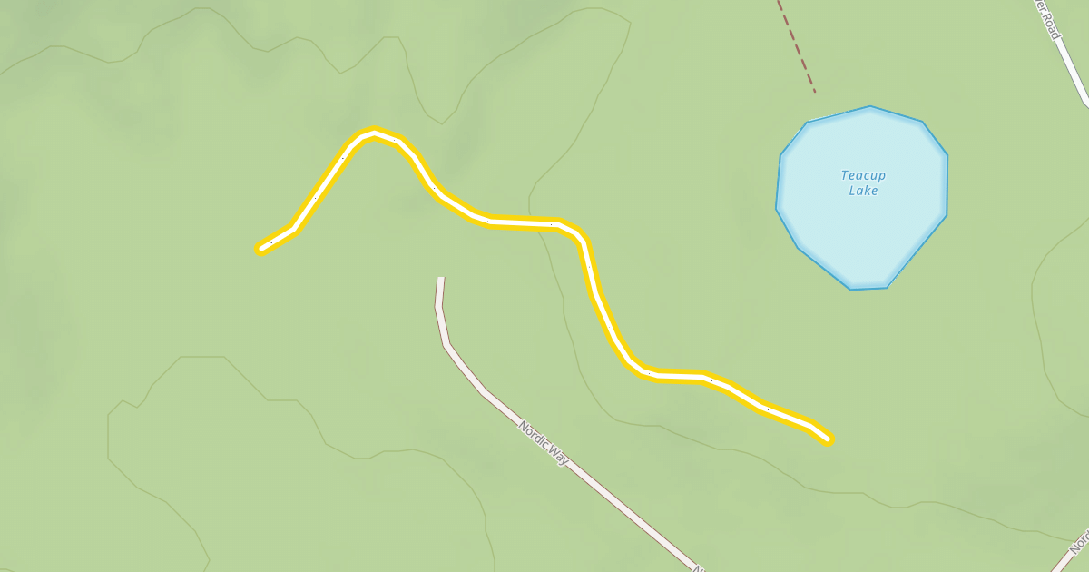 Map preview of Spillway Trail