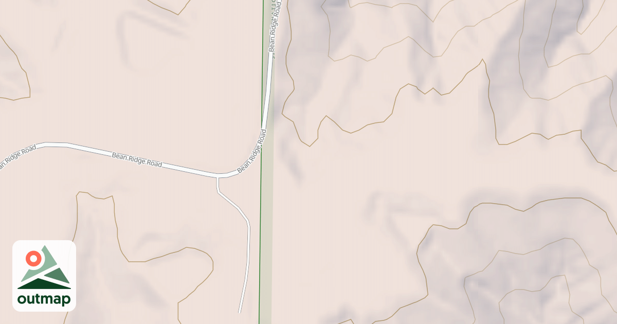 Map of POND RIDGE