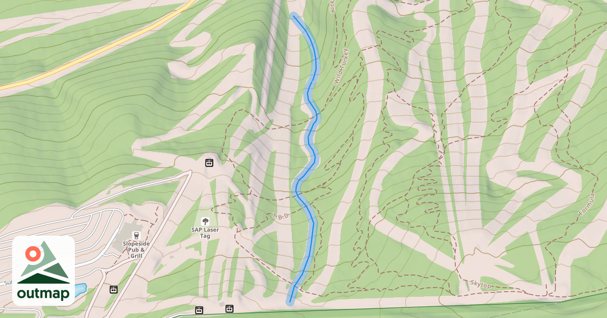 Map of Switchback