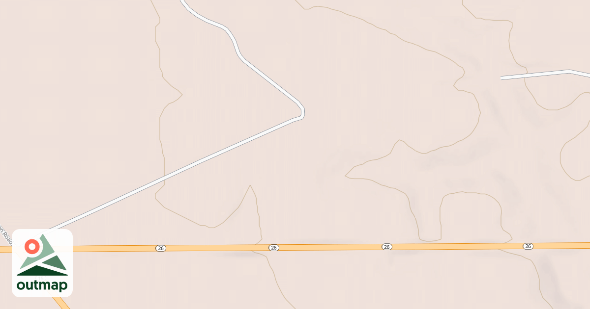 Map of OLD HWY 26