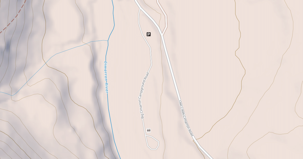 Map preview of BIG CIMARRON CG