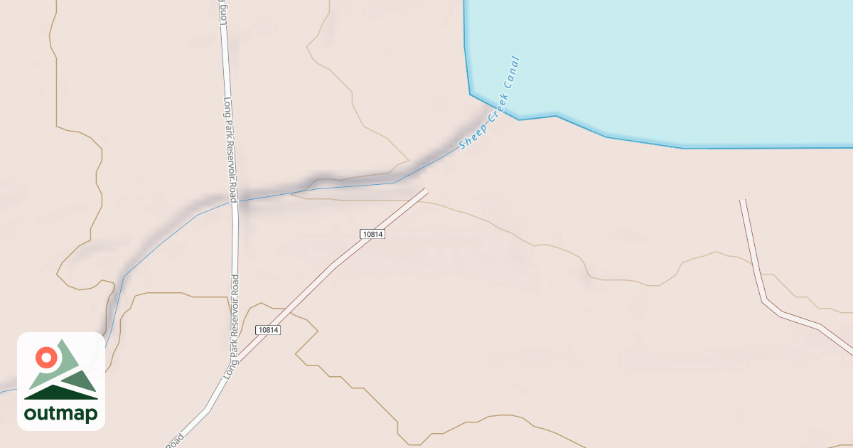 Map of LONG PARK RES DISPERSED B