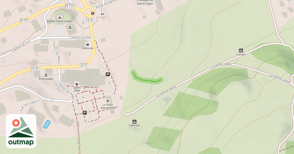 Map of Jardin des Neiges