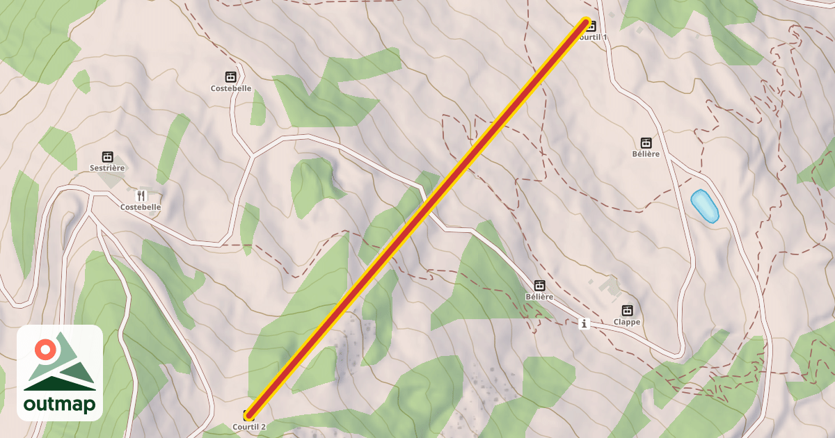 Map of TK Courtil 2