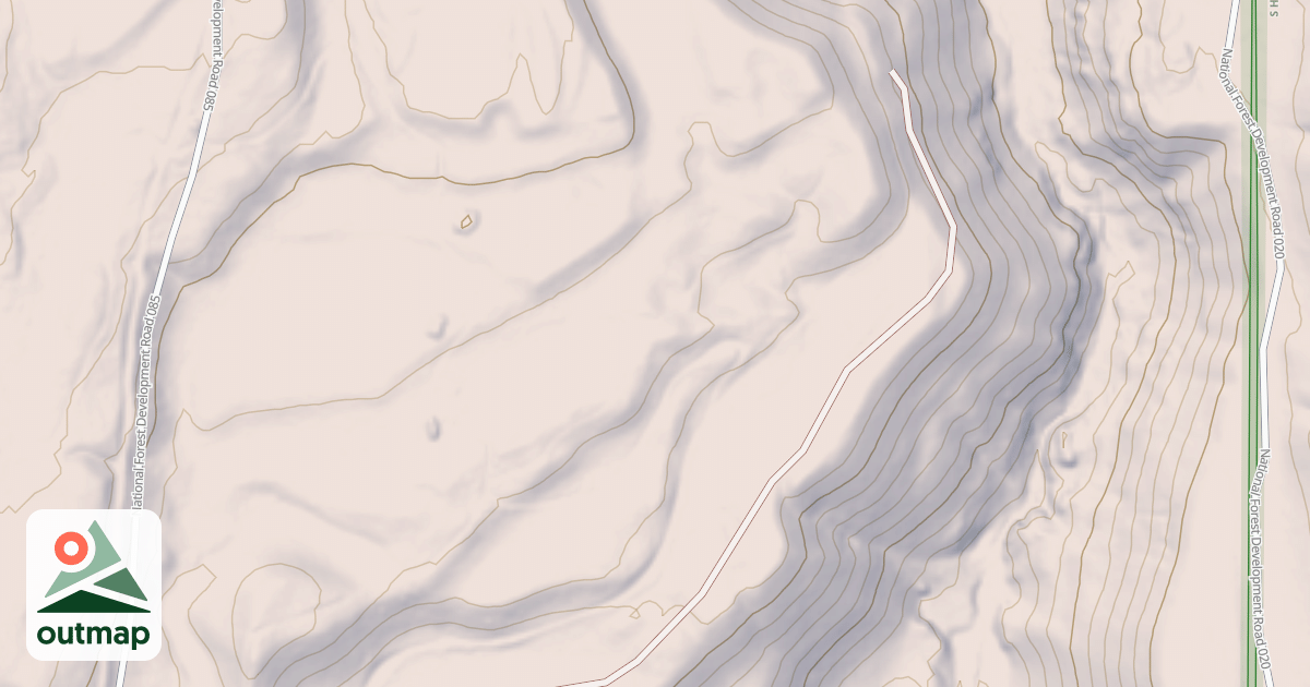 Map of COYOTE EXT.