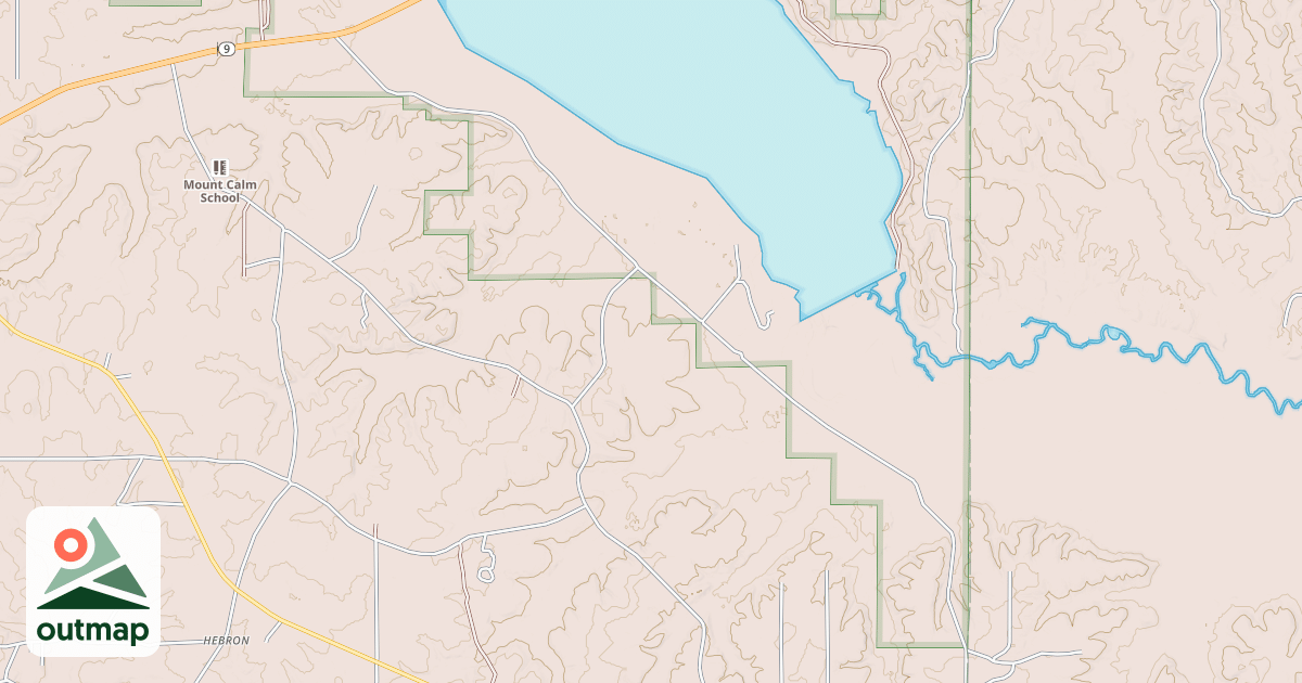 Map of WELDON ROAD (FH 15)