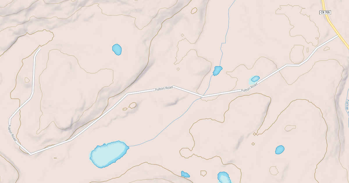 Map preview of HARRIET LAKE SPUR J