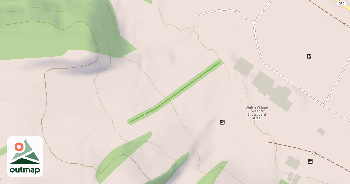 Map of Mt Buckley