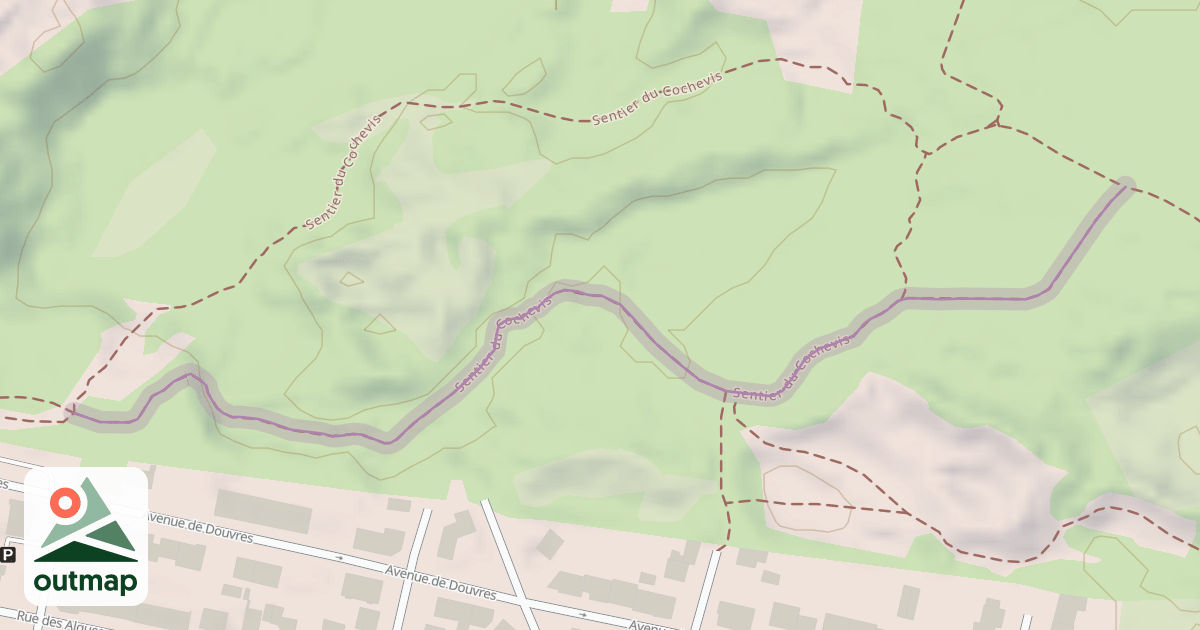 Map of Sentier du Cochevis
