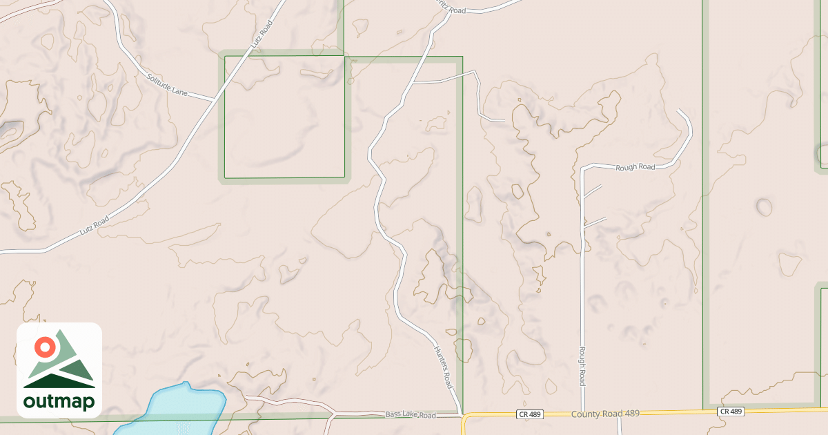 Map of Atlanta To Hunt Creek Mccct