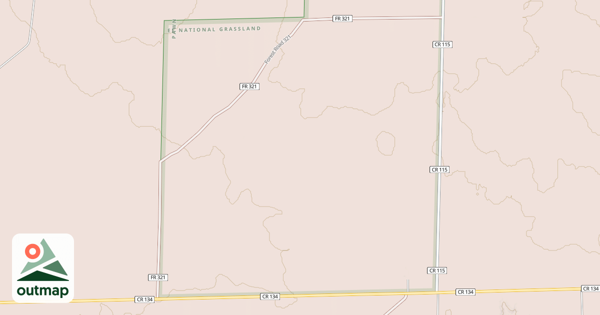 Map of ROAD 321