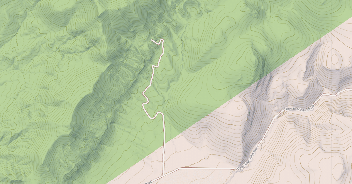 Map preview of USFS National Forest System Roads {675B6928-8CD8-43ED-AF95-9149F3AAC683}