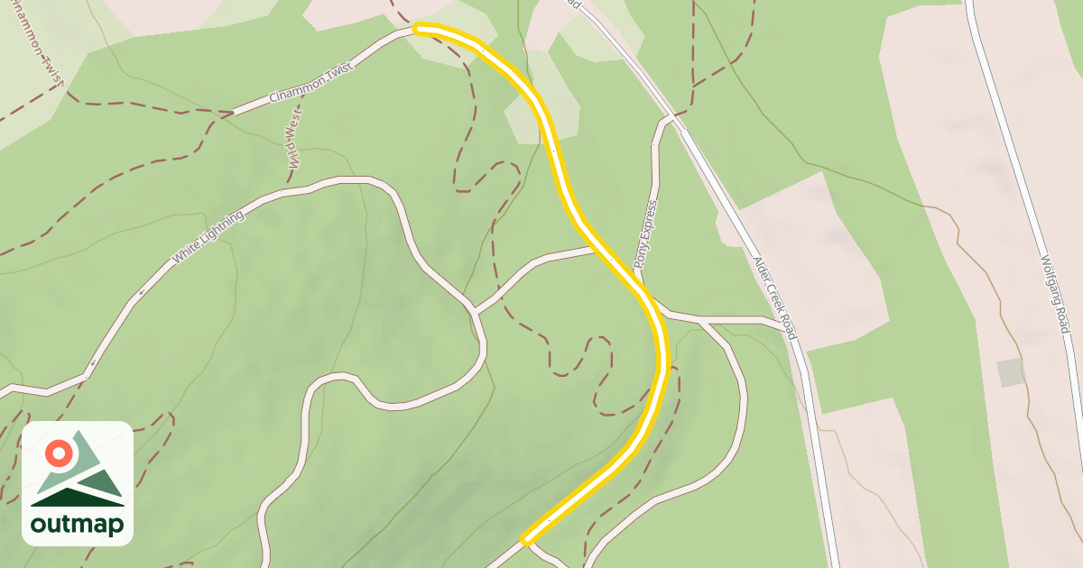 Map of North Fork