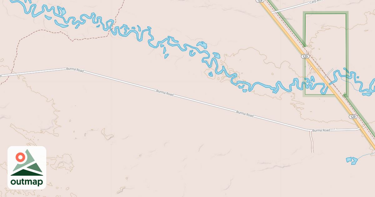Map of Carp River Snomo