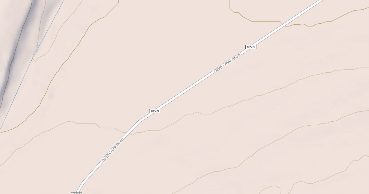 Map preview of DEEP CREEK DISPERSED A